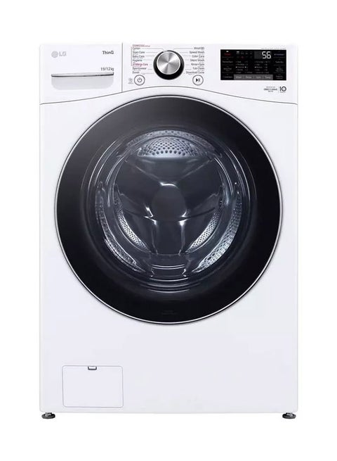 Front Load Washer Dryer Combo 19/12kg White WS1912WHT White