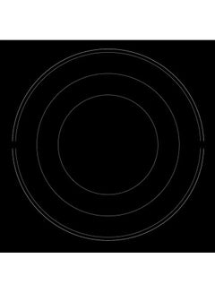 Ariston Built In Electric Vitro Ceramic Hob 90 cm 5 Cooking Zones Black HR9020B Black Glass  - Image 3