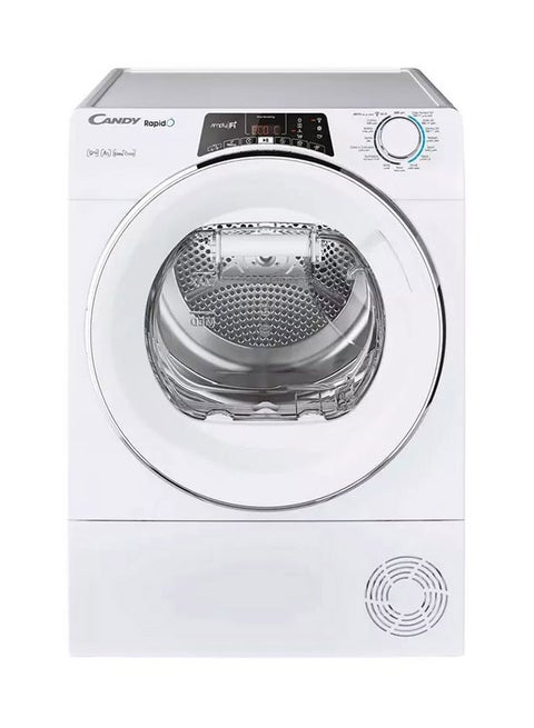 مجفف حراري RapidO بسعة 9 كجم، شاشة عرض 5 أرقام، أبيض RO H9A2TCEZ/1-19