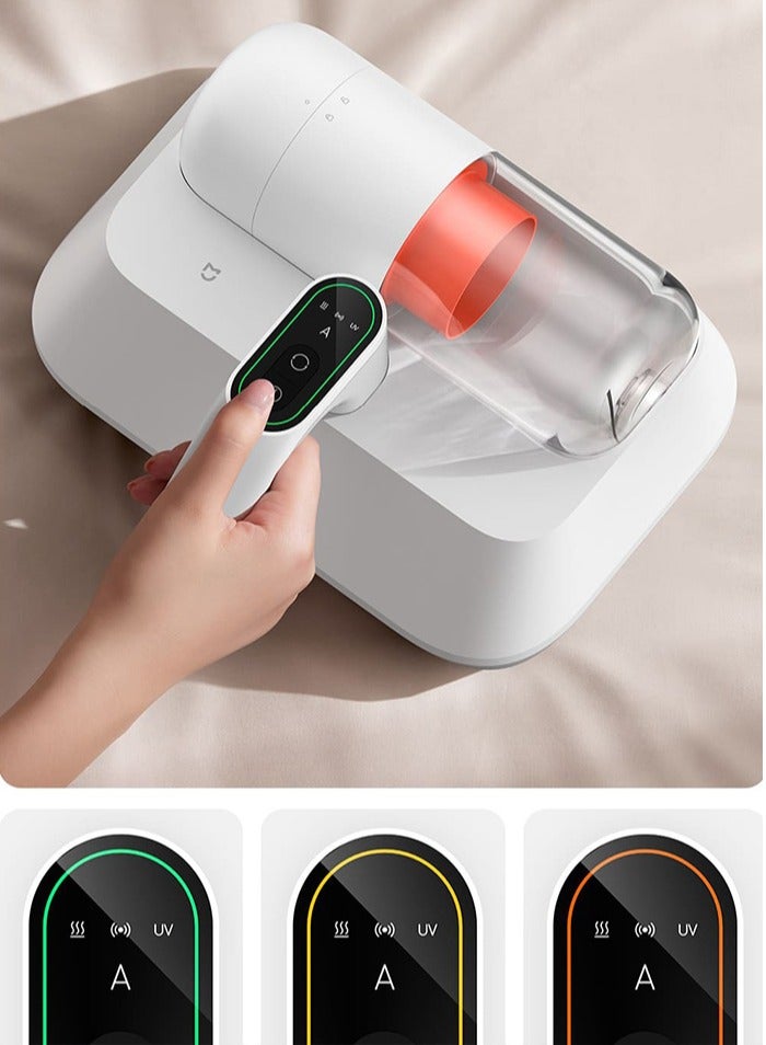 شاومي MIJIA Vacuum Mite Remover Pro LED Screen 14kPa High Suction Visual Capsule Dust Cup Household Bed Vacuum Cleaner 400 W B402CNN White  - Image 5