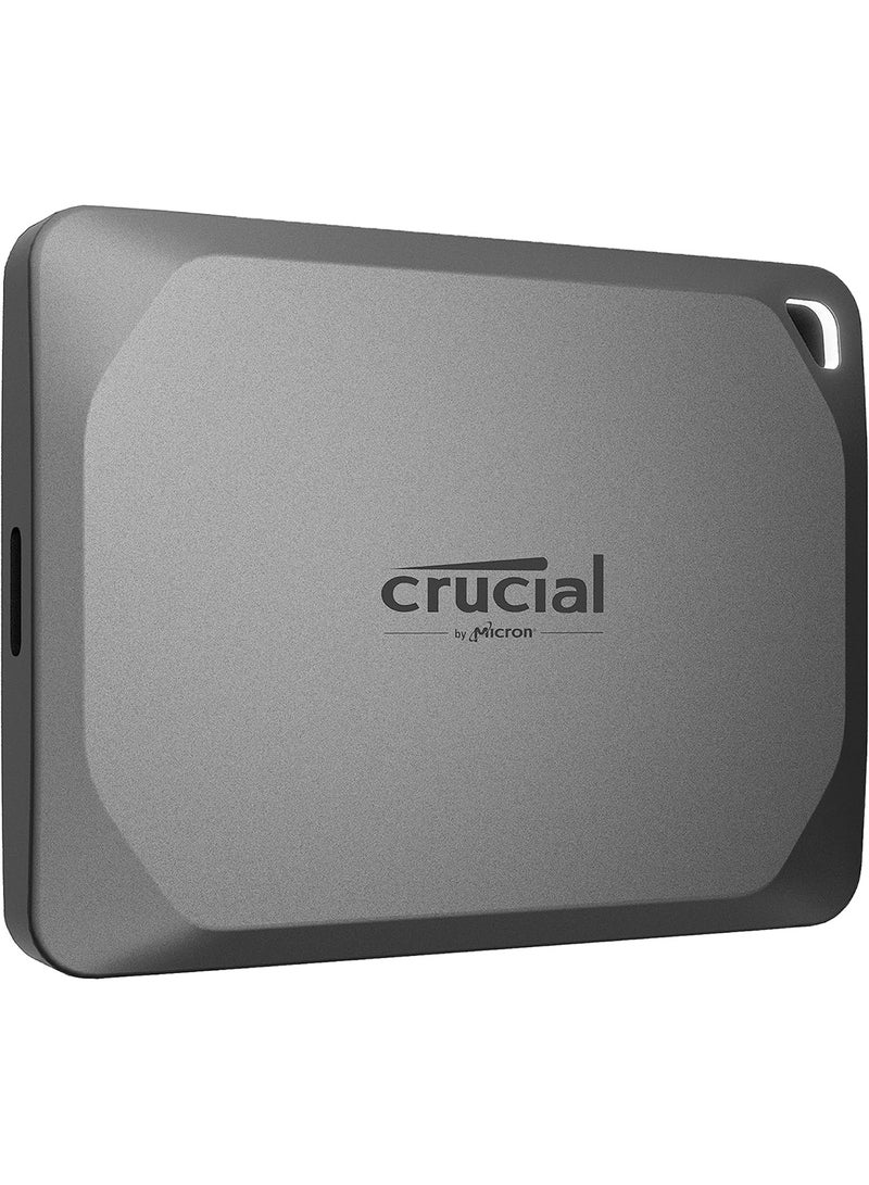crucial - X9 Pro 1TB Portable SSD - Up to 1050MB/s Read and Write - Water and dust Resistant, PC and Mac, with Mylio Photos+ Offer - USB 3.2 External Solid State Drive - CT1000X9PROSSD902 1 TB - Image 1