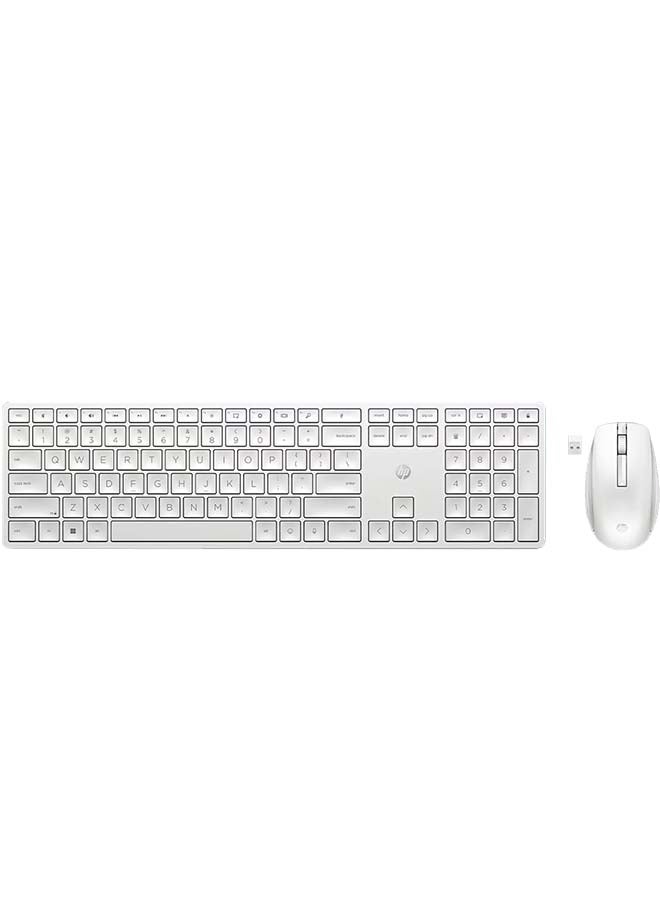 HP 650 Wireless Keyboard and Mouse Combo White  - Image 4