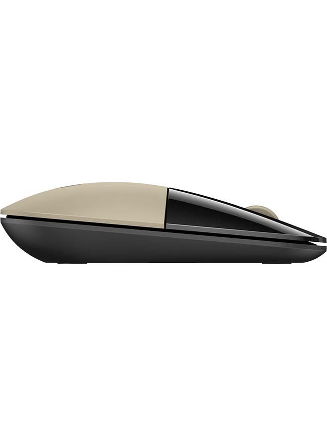 HP Z3700 Wireless Mouse Black/Gold  - Image 3