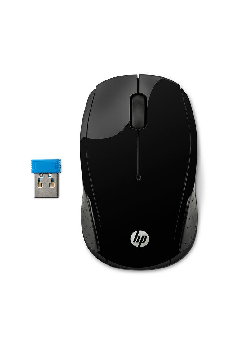 HP Wireless Mouse 200 Optical Sensor - X6W31AA#ABB | Black  - Image 5