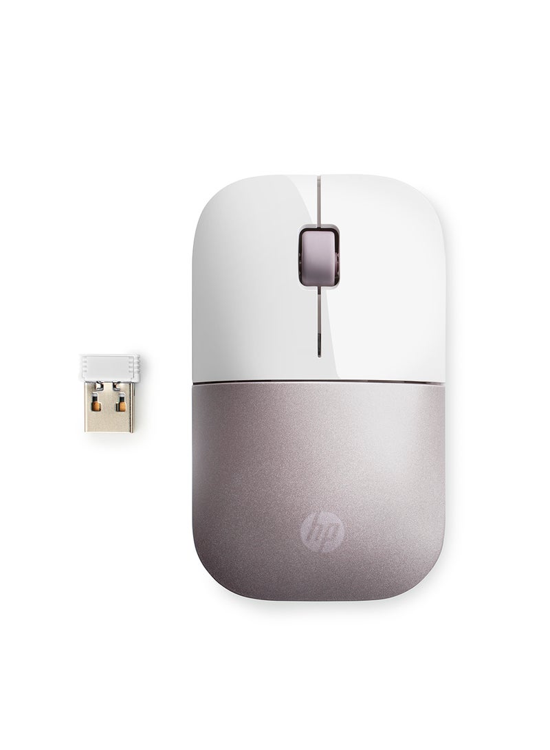 HP Z3700 Wireless Mouse White/Pink - Image 5