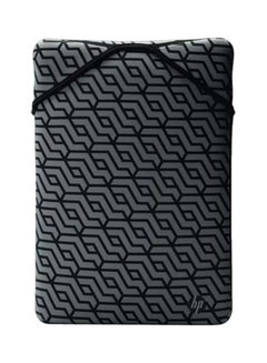 HP Reversible Protective 15.6 (39.62 cm) Geo Laptop Sleeve Black  - Image 1