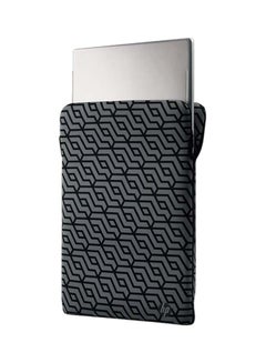 HP Reversible Protective 15.6 (39.62 cm) Geo Laptop Sleeve Black  - Image 3