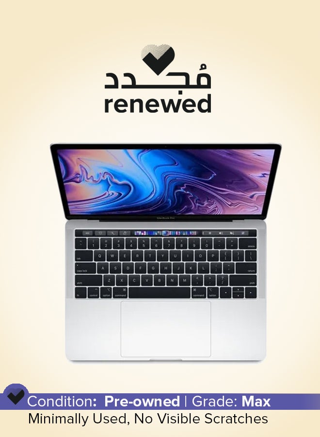 ابل  Renewed - MacBook Pro A1989 (2018) Laptop With 13-Inch QHD Display, Intel Core i7 Processor/Quad Core/16GB RAM/512GB SSD/macOS English Space Grey - Image 1