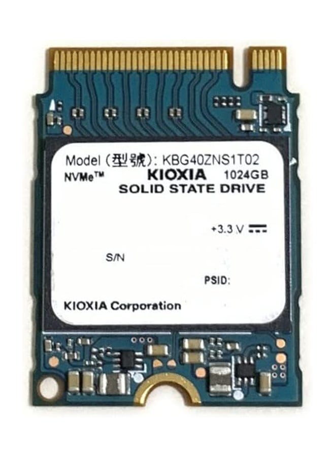 KIOXIA - SSD 1TB BG4 M.2 2230 30mm KBG40ZNS1T02 NVMe PCIe Gen3 x4 Solid State Drive for Dell HP Lenovo Laptop Desktop Ultrabook 1 TB - Image 1