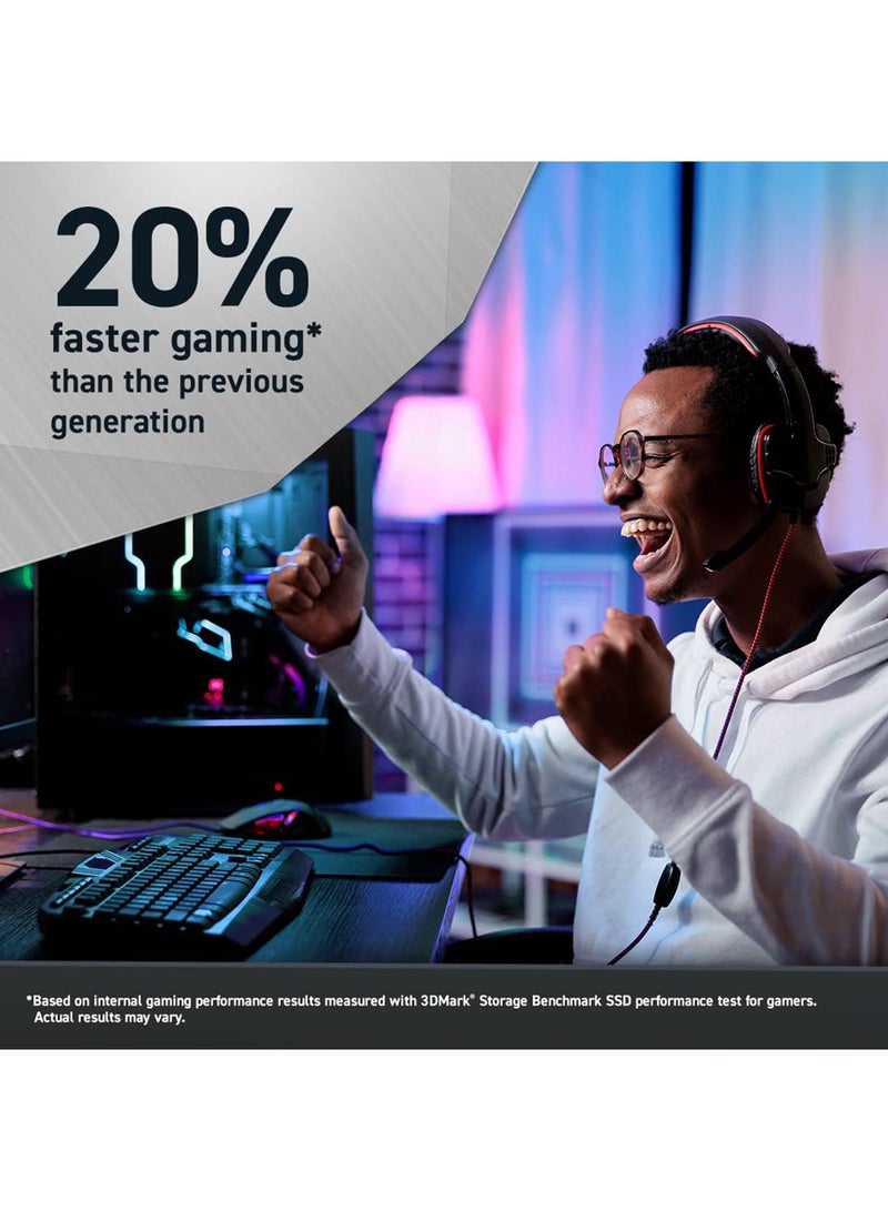 crucial T700 1TB PCIe Gen5 NVMe M.2 Internal SSD, Up to 11700 MB/s Read & 9500 MB/s Write Speed's, 232-layer TLC NAND, Up to 600TB Endurance, 1.5 Million Hours MTTF, Black | CT1000T700SSD3 1 TB - Image 5