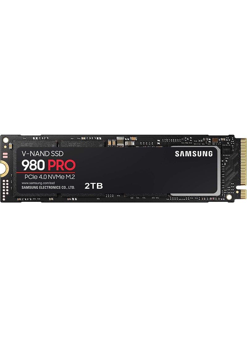 Samsung - 980 PRO 2TB PCIe NVMe Gen4 Internal Gaming SSD M.2 (MZ-V8P2T0) 2 TB - Image 1