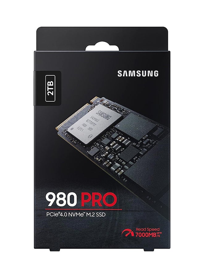 Samsung - 980 PRO 2TB PCIe NVMe Gen4 Internal Gaming SSD M.2 (MZ-V8P2T0) 2 TB - Image 1