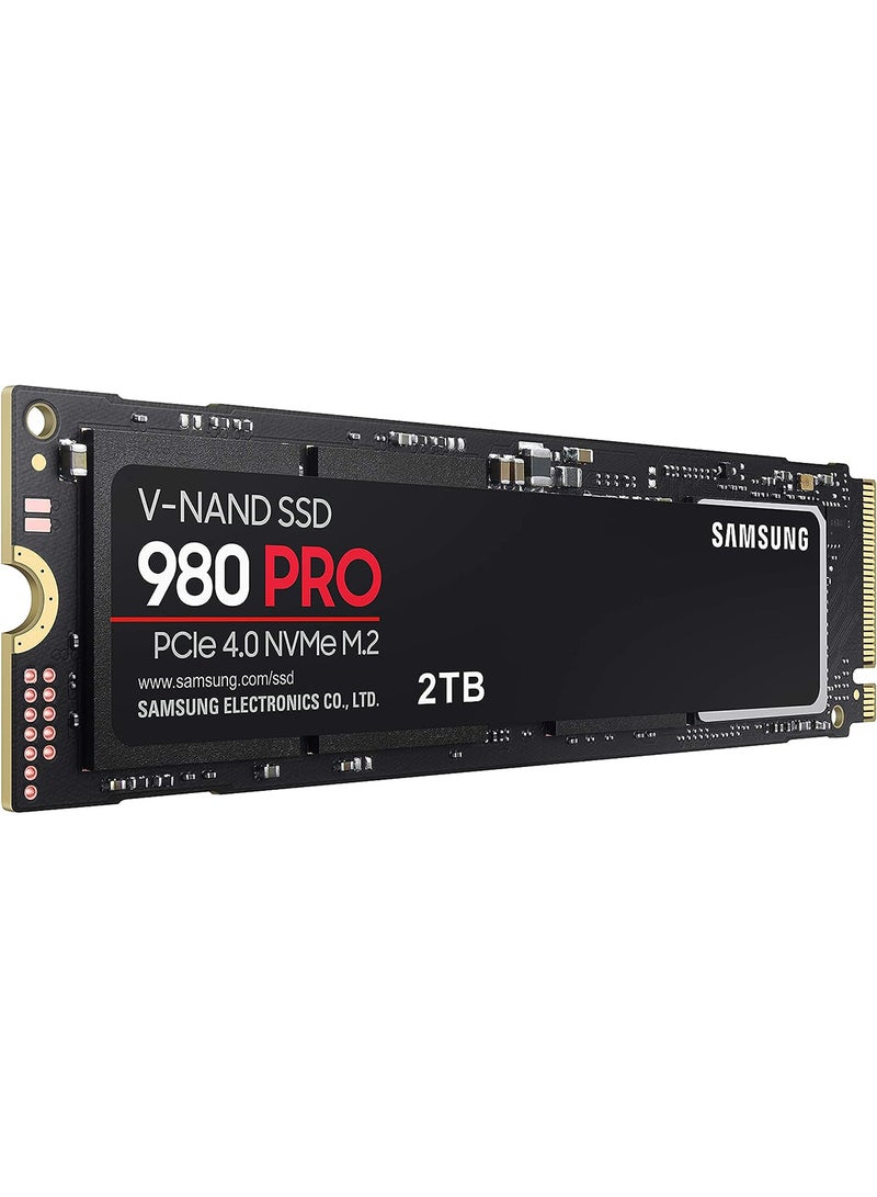 Samsung - 980 PRO 2TB PCIe NVMe Gen4 Internal Gaming SSD M.2 (MZ-V8P2T0) 2 TB - Image 1