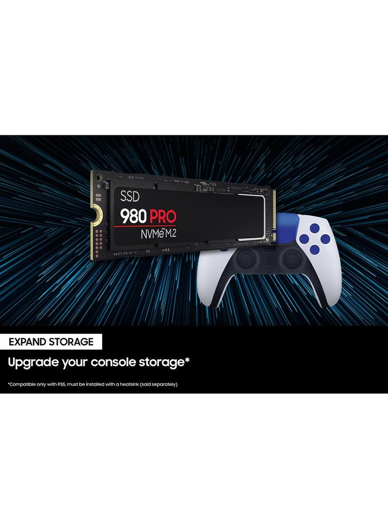 Samsung - 980 PRO 2TB PCIe NVMe Gen4 Internal Gaming SSD M.2 (MZ-V8P2T0) 2 TB - Image 1