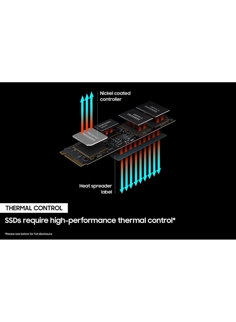 Samsung - 980 PRO 2TB PCIe NVMe Gen4 Internal Gaming SSD M.2 (MZ-V8P2T0) 2 TB - Image 1