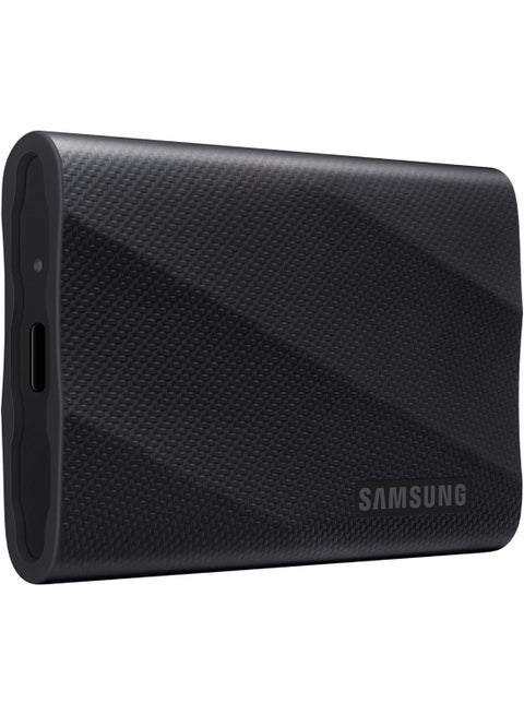 MU-PG1T0B/EU Portable SSD T9، 1 تيرابايت، قراءة 2000 ميجابايت/ثانية، كتابة 1950 ميجابايت/ثانية، USB 3.2 Gen.2x2، محرك أقراص ثابتة خارجي للمستخدمين المحترفين، متوافق مع أجهزة Mac والكمبيوتر الشخصي والهواتف الذكية وكاميرات 12K سعة 1 تيرابايت