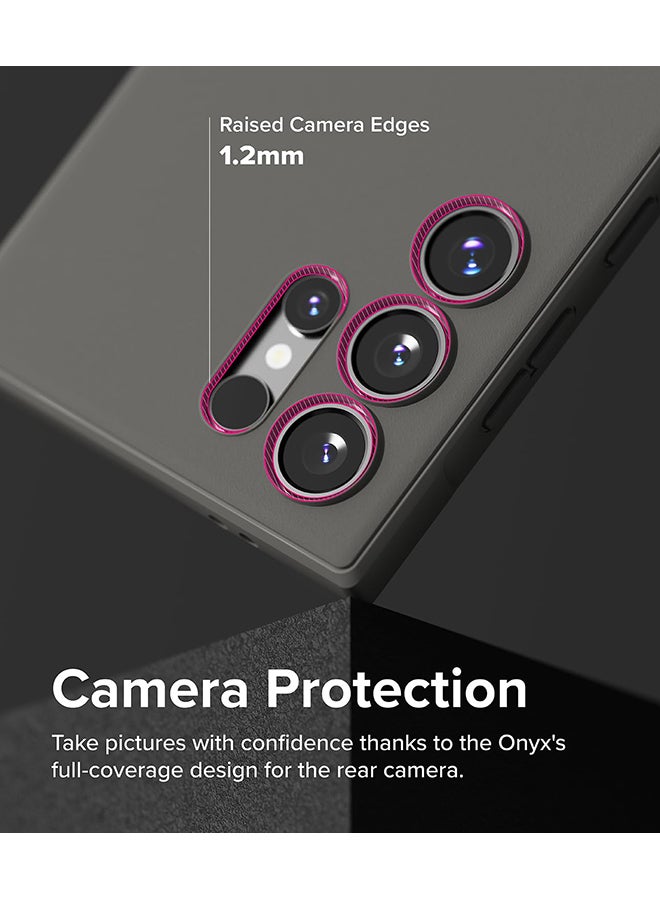 Ringke Onyx Case For Samsung S24 Ultra 5G (2024) Case Enhanced Grip Tough Flexible TPU Shockproof Rugged TPU Bumper Drop Protection Phone Cover- Gray - Image 4