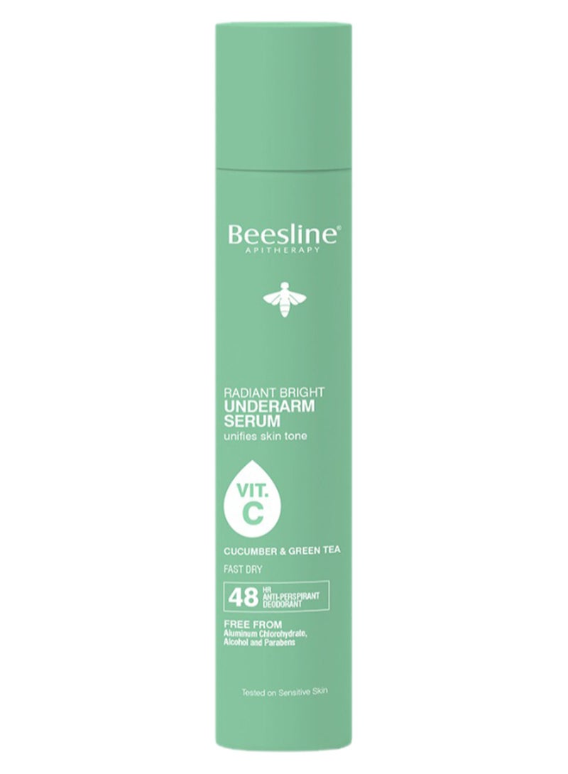 Beesline Radiant Bright Underarm Serum Cucumber Bright & Green Tea 150ml