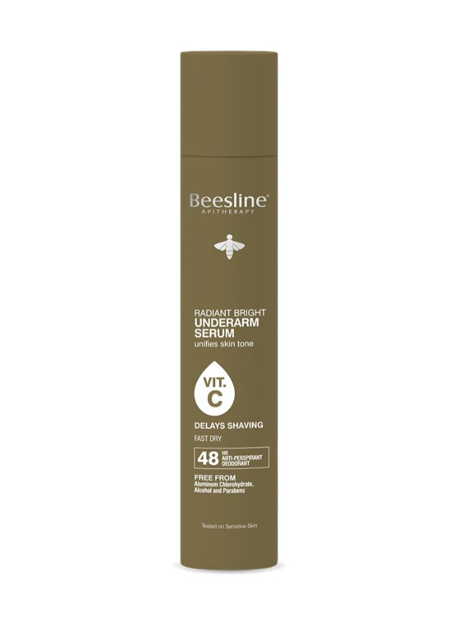 Beesline Radiant Bright Underarm Serum Delays Shaving 150ml 