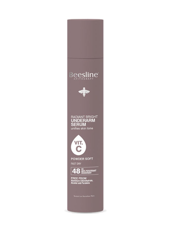 Beesline Radiant Bright Underarm Serum Powder Soft 150ml 