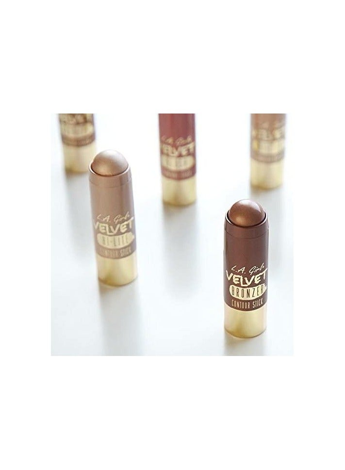 لا جيرل Velvet Contour Sticks  - GCS593 - Crushed Berry Purple  - Image 2