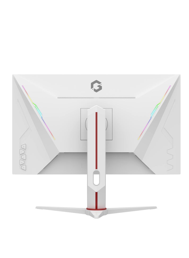 جايم أون - شاشة ألعاب GOA24FHD360IPS Artic Pro Series 24 بوصة FHD، IPS سريع 360 هرتز، شاشة E-LED MPRT 0.5 مللي ثانية، HDMI 2.1، حامل VESA، مزامنة G-Sync مع عناصر RBG (يدعم PS5) أبيض - Image 1