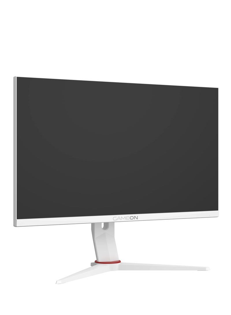 جايم أون - شاشة ألعاب GOA24FHD360IPS Artic Pro Series 24 بوصة FHD، IPS سريع 360 هرتز، شاشة E-LED MPRT 0.5 مللي ثانية، HDMI 2.1، حامل VESA، مزامنة G-Sync مع عناصر RBG (يدعم PS5) أبيض - Image 1