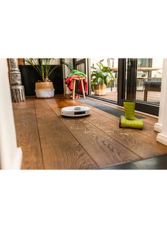 KARCHER Rcv 5 Robot Vacuum Cleaner For Wet & Dry Cleaning, Lidar Navigation System, Dual-Laser, Camera, Cliff Detection, 2 Hours Run-Time 0.33 L 5.2 W 12696410 White  - Image 3