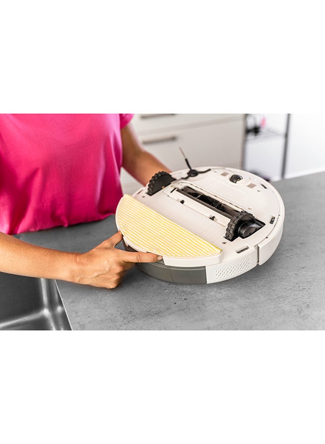 KARCHER - Rcv 5 Robot Vacuum Cleaner For Wet & Dry Cleaning, Lidar Navigation System, Dual-Laser, Camera, Cliff Detection, 2 Hours Run-Time 0.33 L 5.2 W 12696410 White - Image 1