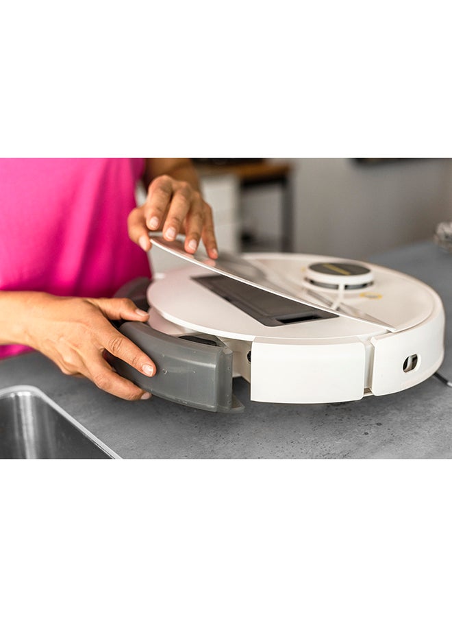 KARCHER - Rcv 5 Robot Vacuum Cleaner For Wet & Dry Cleaning, Lidar Navigation System, Dual-Laser, Camera, Cliff Detection, 2 Hours Run-Time 0.33 L 5.2 W 12696410 White - Image 1