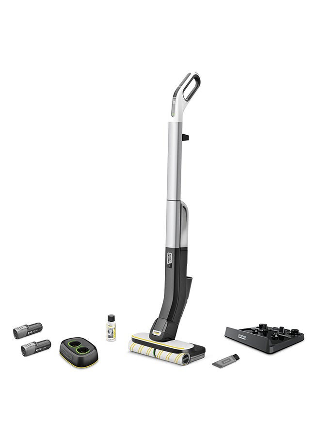 KARCHER FC 4-4 Cordless 2-in-1 Hard Floor Cleaner (Mops & Vacuums), Battery Set, 30 Min Runtime 0.4 L 8.4 W 10564070 White  - Image 1