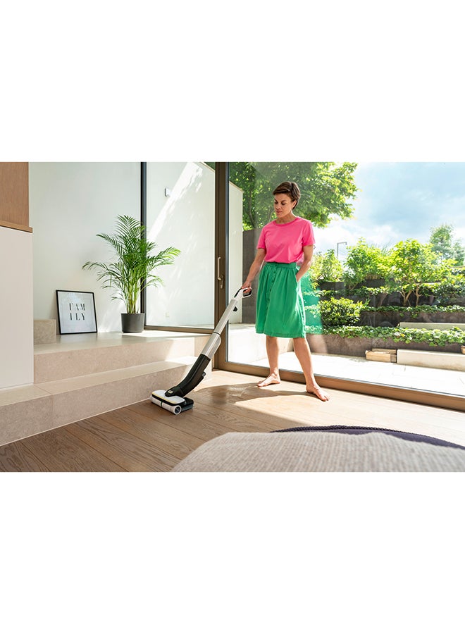 FC 4-4 Cordless 2-in-1 Hard Floor Cleaner (Mops & Vacuums), Battery Set, 30 Min Runtime 0.4 L 8.4 W 10564070 White