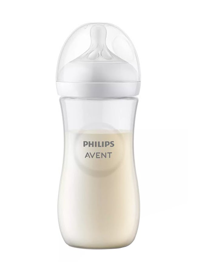 PHILIPS AVENT Pack Of 2 Natural Feeding Bottle With Responsive Teat, 330 ML  - Image 2