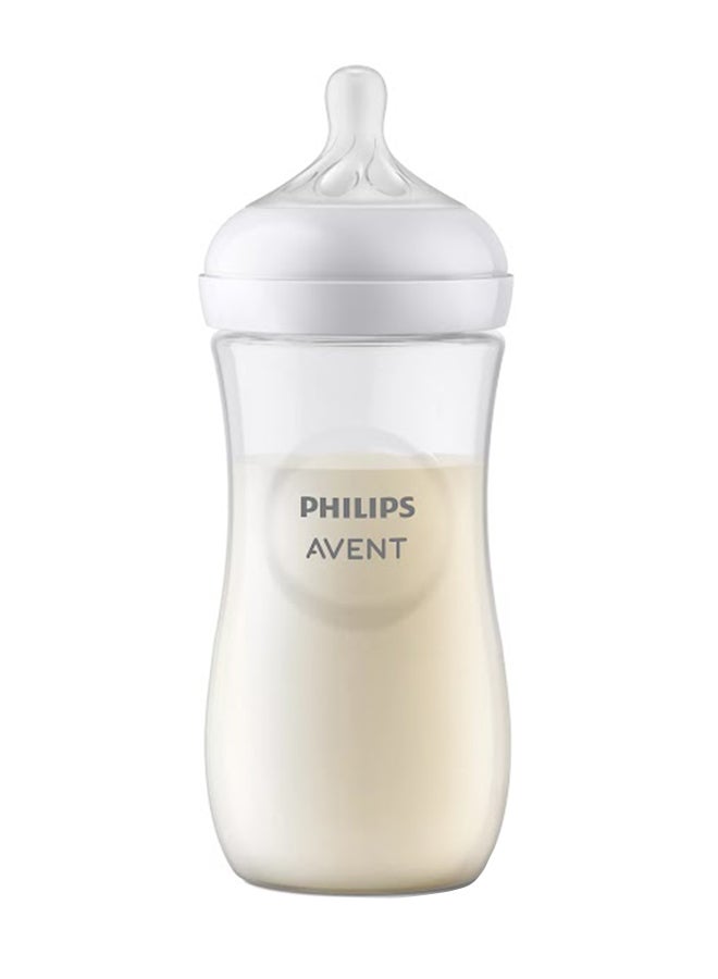 PHILIPS AVENT Pack Of 2 Natural Feeding Bottle With Responsive Teat, 330 ML  - Image 3