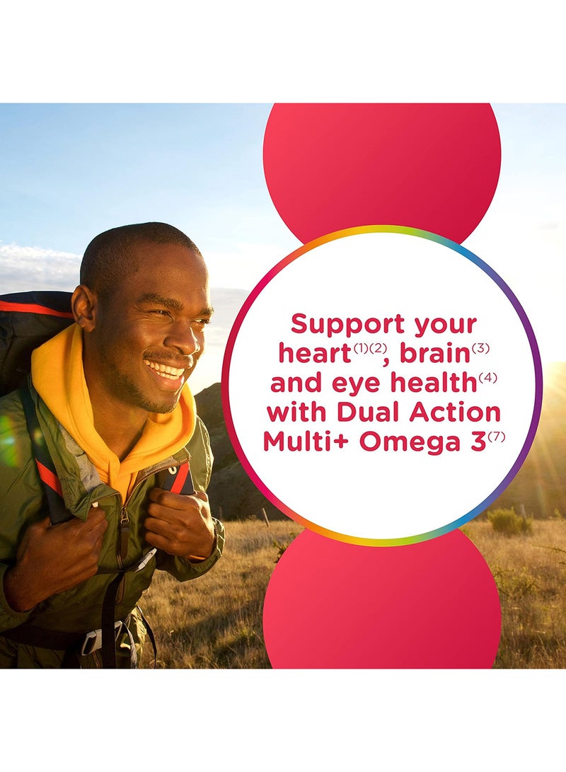 Centrum - Multi With Omega-3 Multigummies Natural Strawberry Lemon And Orange110 Gummies - Image 1