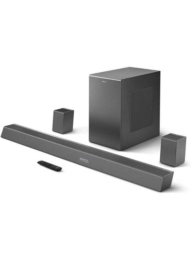 Philips - Soundbar 5.1.2 With Wireless Subwoofer TAB8967/98 Black - Image 1