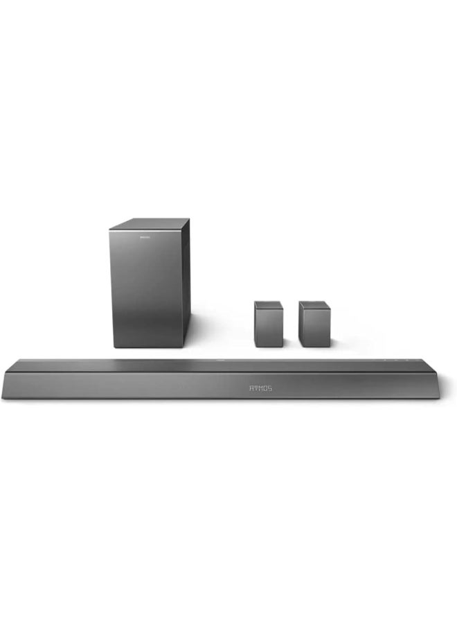 Philips - Soundbar 5.1.2 With Wireless Subwoofer TAB8967/98 Black - Image 1