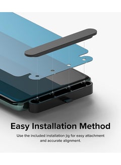 Ringke Dual Easy Film 2 Pack For OnePlus 12 Screen Protector, Anti-Fingerprint 4-Layer HD Quality Full Cover Protection Film With Easy Installation Tool Clear  - Image 5