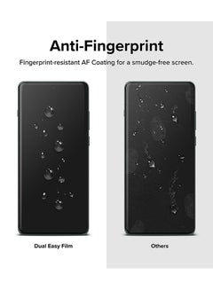 Ringke Dual Easy Film 2 Pack For OnePlus 12 Screen Protector, Anti-Fingerprint 4-Layer HD Quality Full Cover Protection Film With Easy Installation Tool Clear  - Image 3
