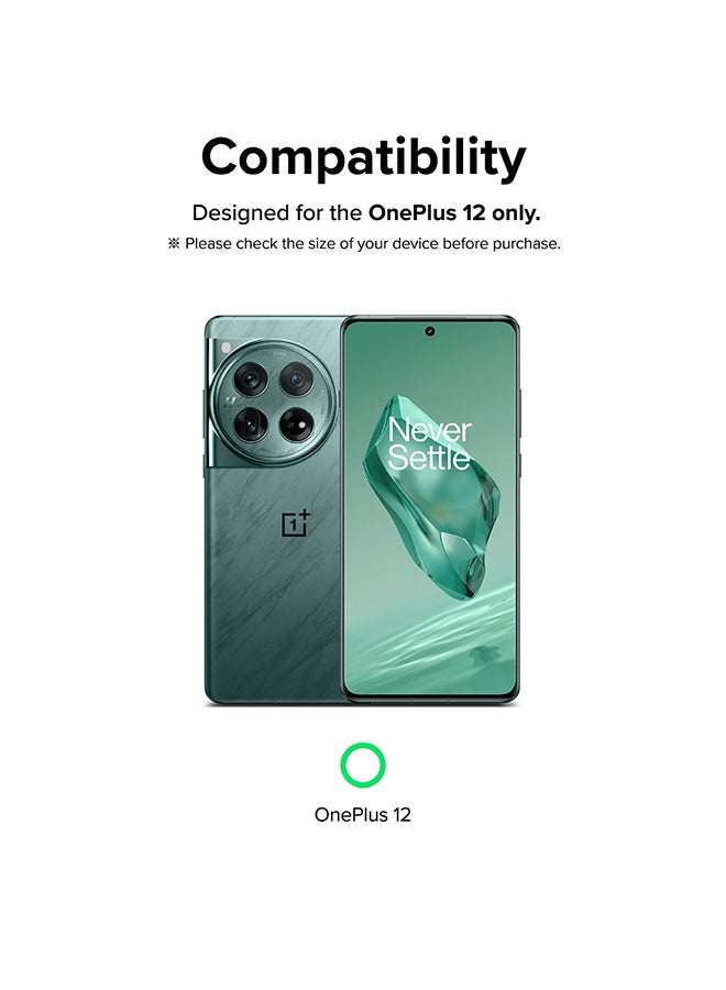 Ringke Dual Easy Film 2 Pack For OnePlus 12 Screen Protector, Anti-Fingerprint 4-Layer HD Quality Full Cover Protection Film With Easy Installation Tool Clear  - Image 2