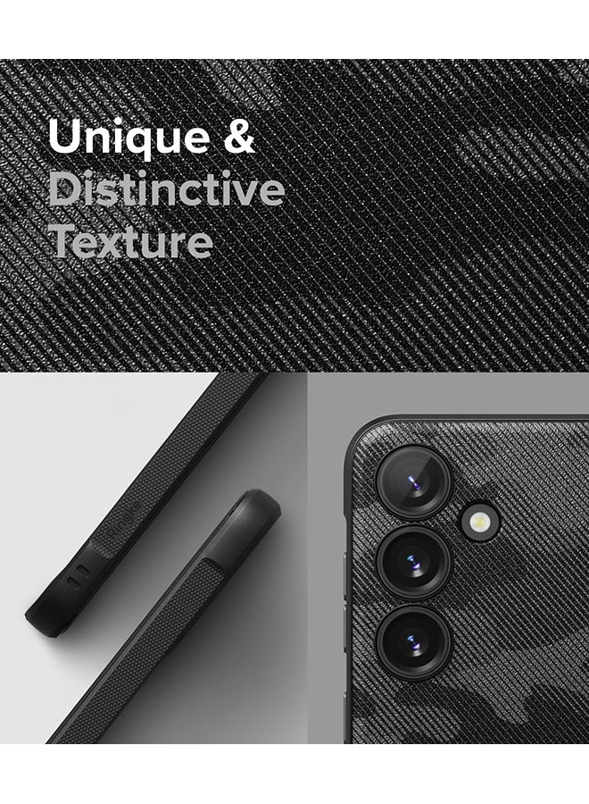 Ringke Onyx Magnetic For Samsung S24 Plus 5G 2024 Case Enhanced Grip Tough Flexible TPU Bumper Drop Protection Phone Cover Camo Black  - Image 4
