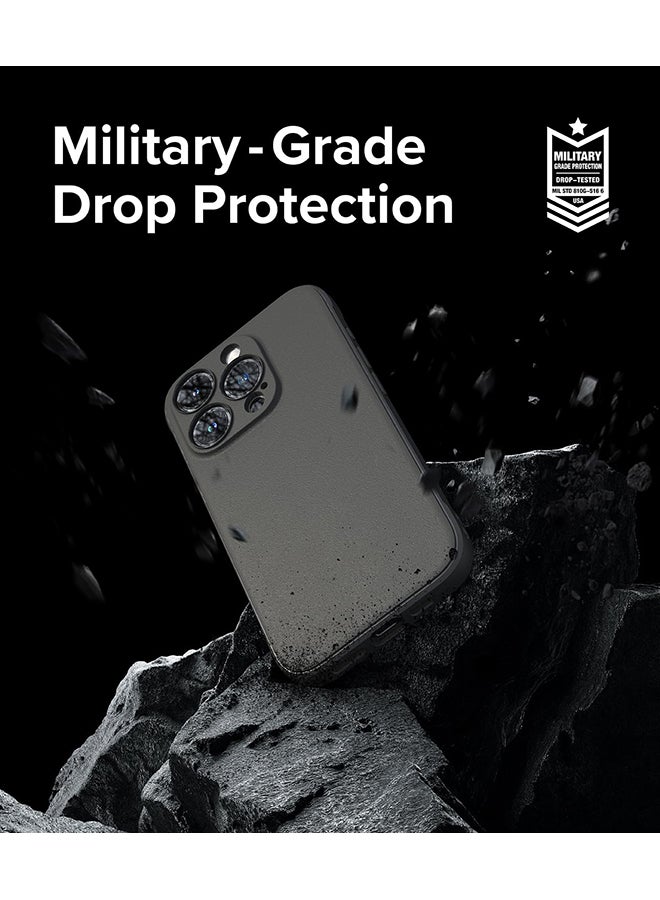 Onyx Case For iPhone 15 Pro Max Enhanced Grip Tough Flexible TPU Shockproof Rugged TPU Bumper Drop Protection Phone Cover Gray