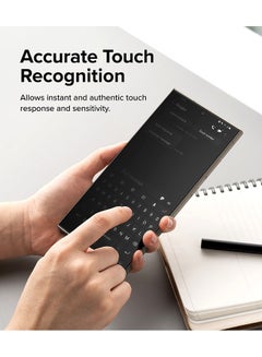 Ringke Privacy Dual Easy Film For Samsung Galaxy S24 Ultra 2024 Screen Protector, Anti-Spy Full Cover Protection Film With Installation Tool Clear  - Image 2