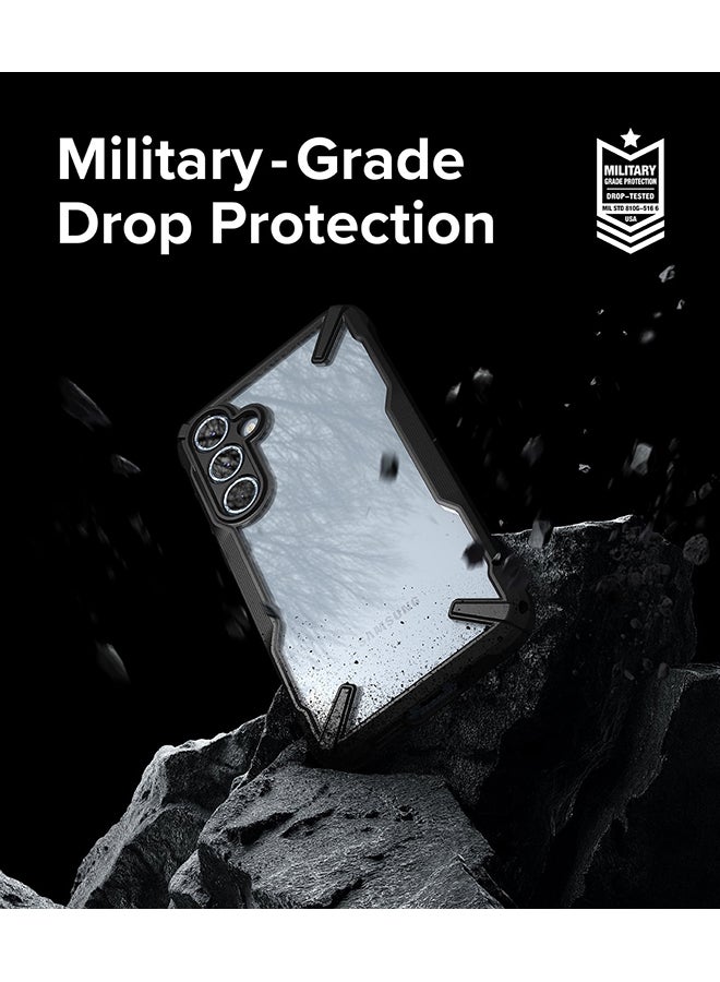 Ringke Fusion-X Case For Samsung Galaxy A35 5G, Military-Grade Protection Anti-Scratch Advanced Rugged Heavy Duty Bumper Phone Case Black - Image 5