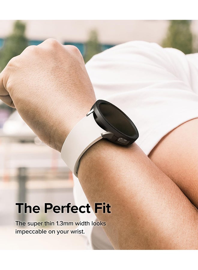 Ringke Air Sports For Samsung Galaxy Watch 6 40Mm Case, Thin Soft Flexible Rugged TPU Raised Bezel Frame Protective Button Cover Black - Image 5