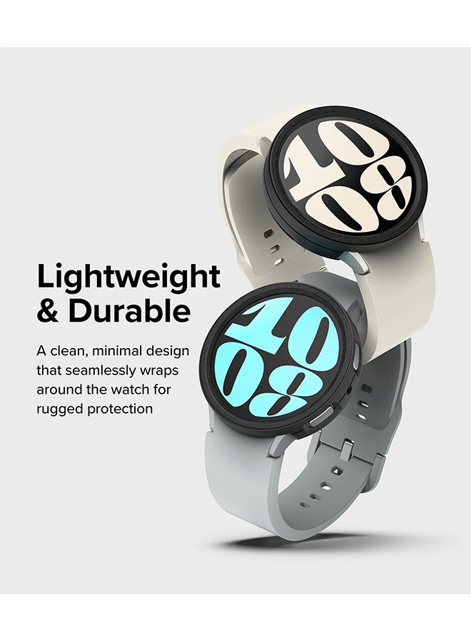 رينجك حافظة Air Sports لساعة سامسونج جالاكسي 6 مقاس 44 مم، رفيعة وناعمة ومرنة ومتينة من مادة TPU ذات إطار مرتفع وغطاء زر واقٍ - Image 3