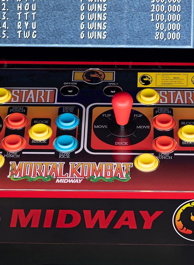Arcade1Up - Arcade1Up Mortal Kombat Midway Legacy 14-in-1 Wifi Enabled Arcade Machine - Image 1