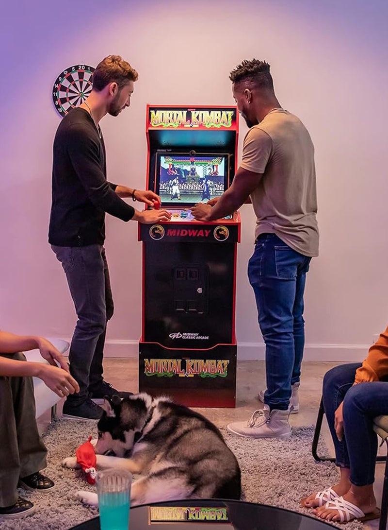 Arcade1Up - Arcade1Up Mortal Kombat Midway Legacy 14-in-1 Wifi Enabled Arcade Machine - Image 1