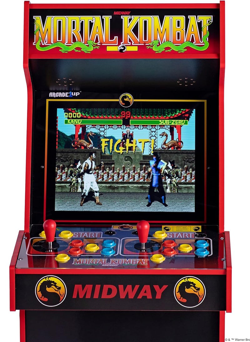 Arcade1Up - Arcade1Up Mortal Kombat Midway Legacy 14-in-1 Wifi Enabled Arcade Machine - Image 1