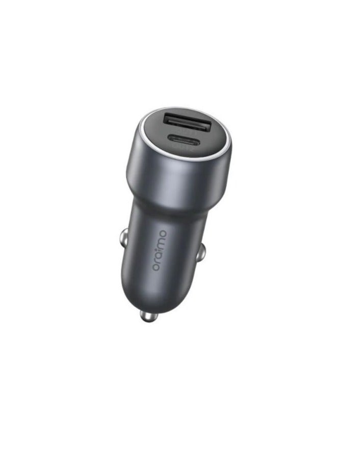 Oraimo - 48W Fast Charging USB Car Charger Black - Image 1